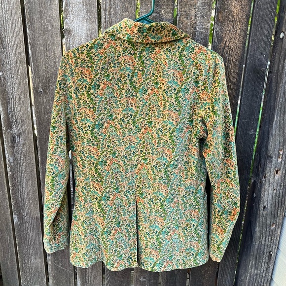 Plenty By Tracy Reese Floral Velvet 2 Button Blazer Sz M - Picture 2 of 16